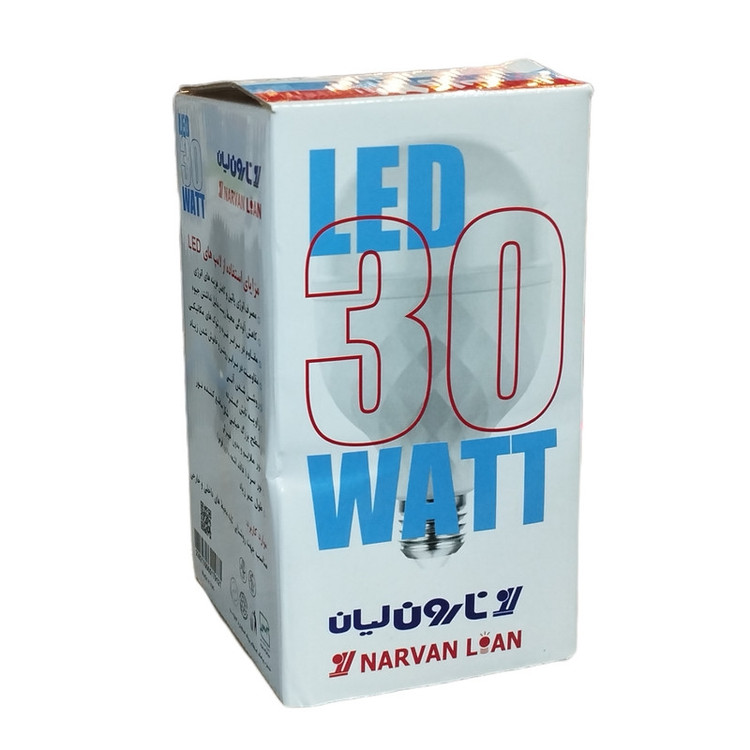 لامپ حبابی نارون لیان استوانه ای 30 وات