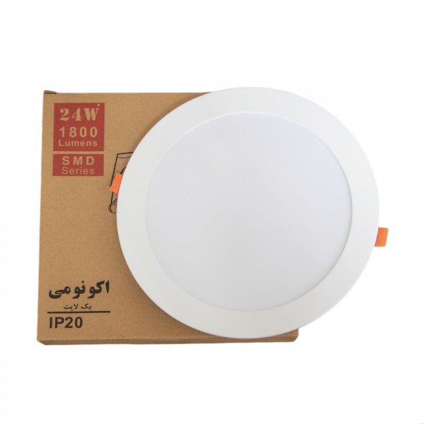 پنل بک لایت ویسنا 24 وات توکار
