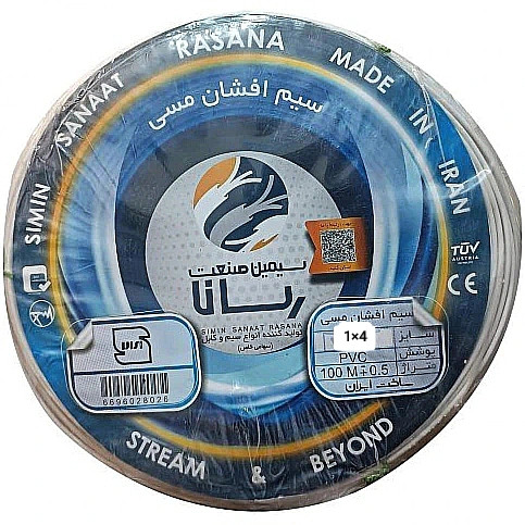 سیم افشان توکار4×1 سیمین صنعت رسانا